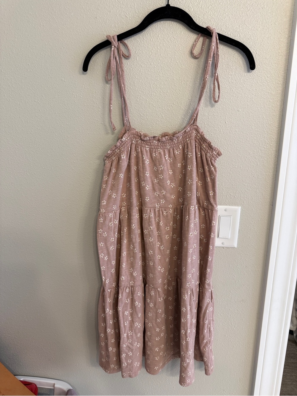 Rylee and Cru Purple Floral Dress
